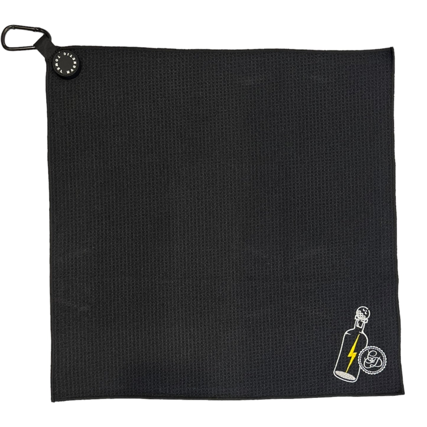CCD “Lightning in a bottle” Black Golf towels