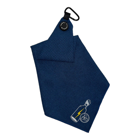 CCD “Lightning in a bottle” Navy Blue Golf towels